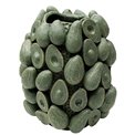 Vase Avocados, green, H31x24x23.5cm