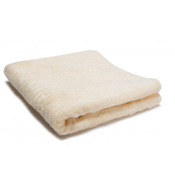 Bamboo towel Stripe, 50x100cm, cream colour, 550g/m2