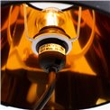 Table lamp Angel gold, black/gold color, H44.5cm, D25cm, E27 40W(MAX)