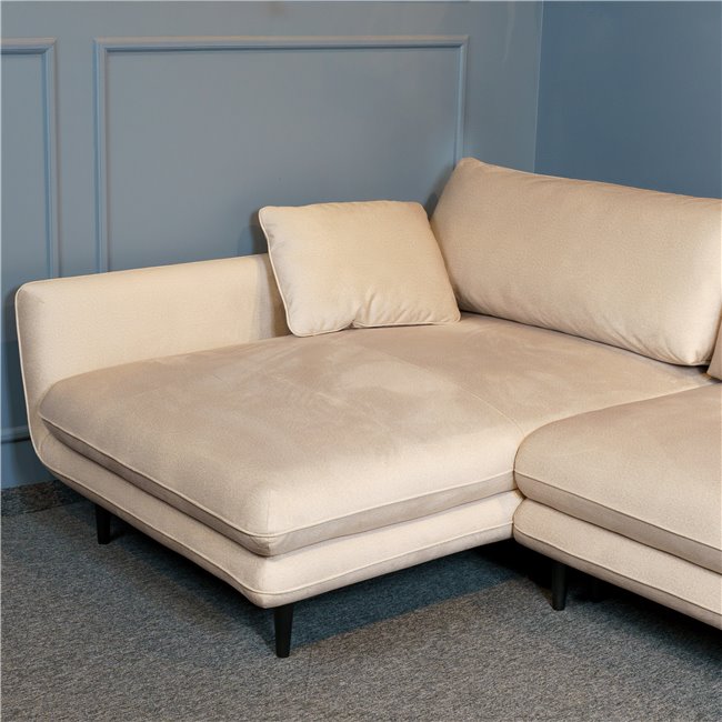 Corner sofa Wesolano, left corner, sleeping function, Elem17, H83x260x167cm, seat height 43cm