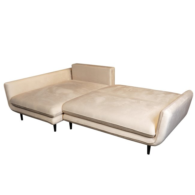 Corner sofa Wesolano, left corner, sleeping function, Elem17, H83x260x167cm, seat height 43cm