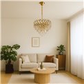 Pendant lamp Yardiny 500, H50-90cm, D50cm, E14x9 40W(MAX)