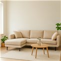 Corner sofa Wesolano, left corner, sleeping function, Elem17, H83x260x167cm, seat height 43cm