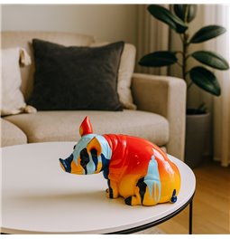 Kопилка Sitting Pig, H12.5x17x11cm