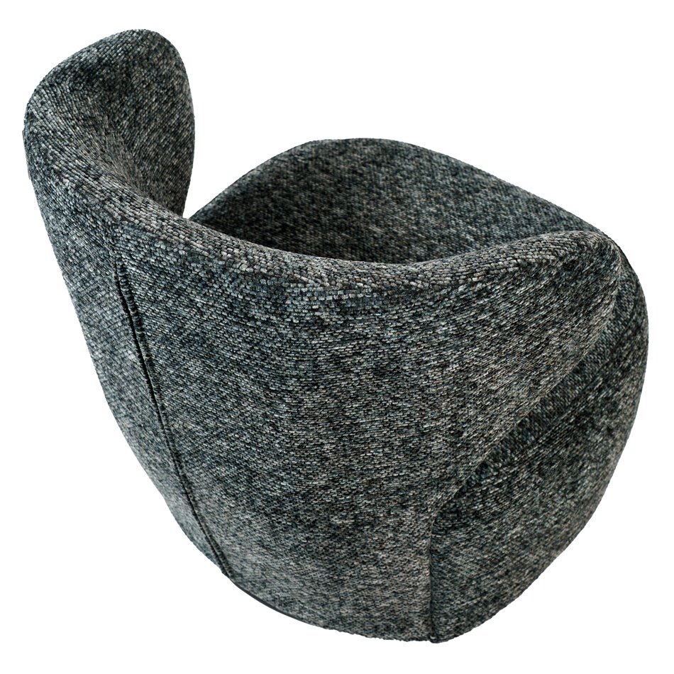 Кресло для отдыха Daras, swivel, colorful 10, H76x76x73см, высота сиденья 43см