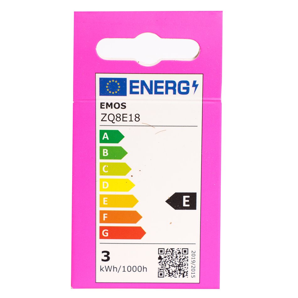 LED Bulb neutral white, GU10 3W, 345lm, 4000K, H5.5x5x5cm