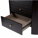 Chest of drawers Romanna TB, 12mm sintered stone/MDF/oak veneer, H127x90x45cm