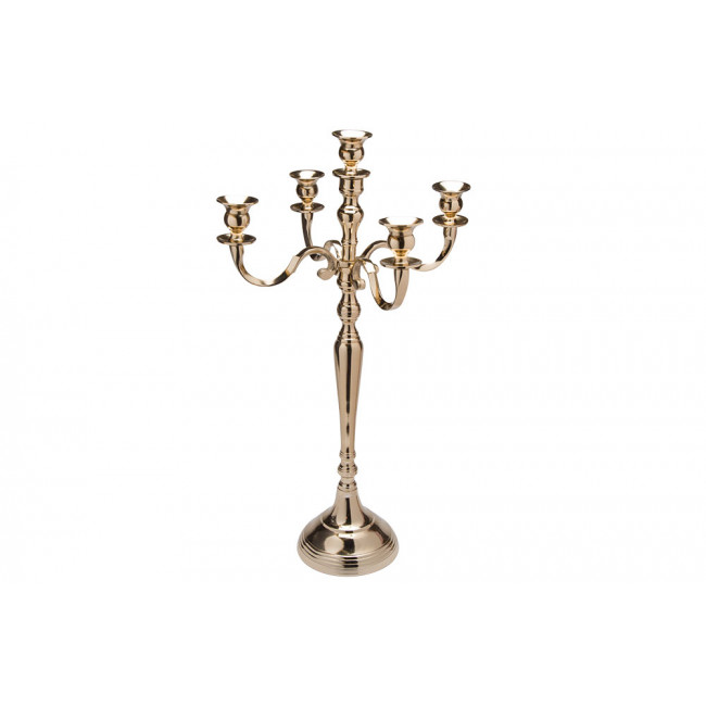 Подсвечник Vianne, цвет золото шампанское, 63x27cm