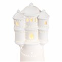 Table lamp Lighthouse, white, H35cm, D12cm, E14 20W(MAX)