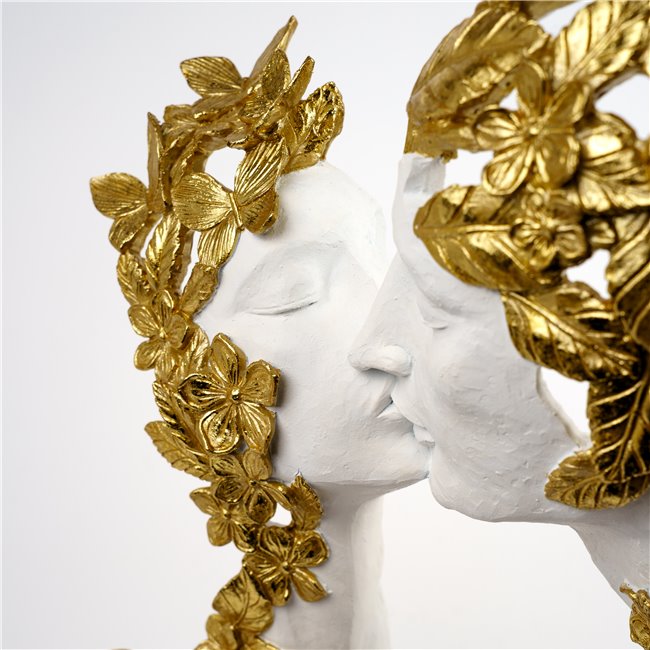 Декоративная фигурка Couple Kiss, H41.5x31x11cm