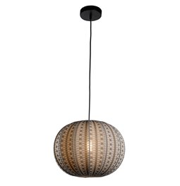 Pendant lamp Malveira, H40-135cm, D35cm, E27