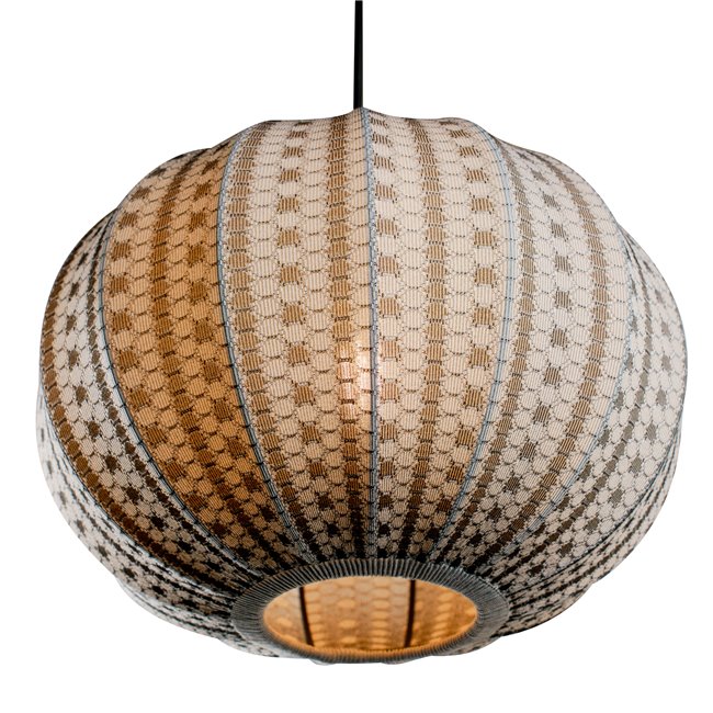Pendant lamp Malveira, H40-135cm, D35cm, E27