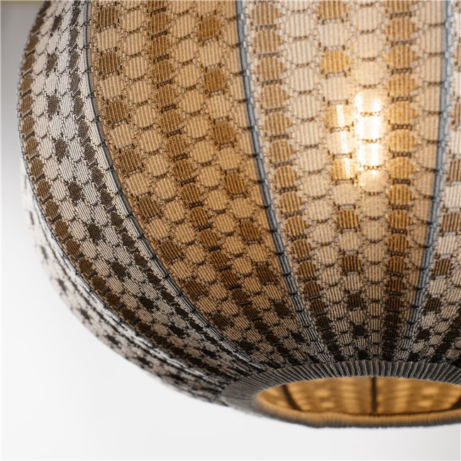 Pendant lamp Malveira, H40-135cm, D35cm, E27