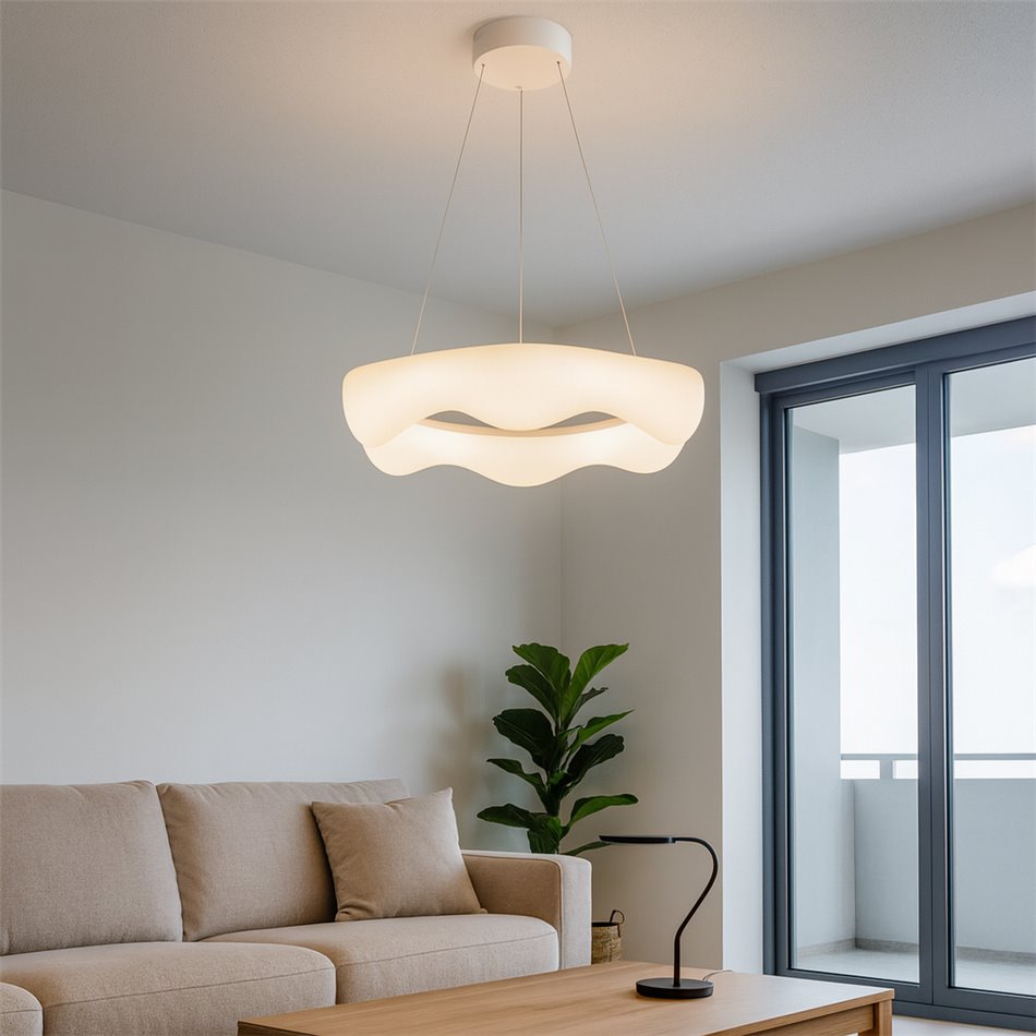 Pendant lamp Maranno SZD, LEDx36W, 3000K, H30-120cm, D50cm