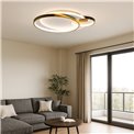 Ceiling lamp Mare, LEDx36W, 3000K, H7cm 50x40cm
