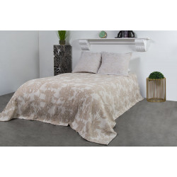 Bed cover Indica, beige colour, 220x260cm