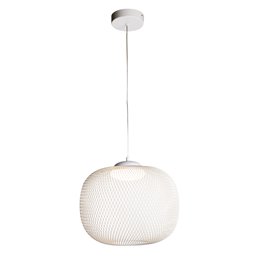 Pendant lamp  Mariolla A, white, LEDx8W, 3000K, H40-130cm, D35cm