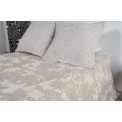 Bed cover Indica, beige colour, 220x260cm