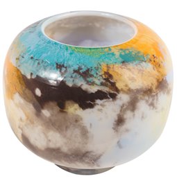 Vase Delvine L, glass, H19cm, D23cm