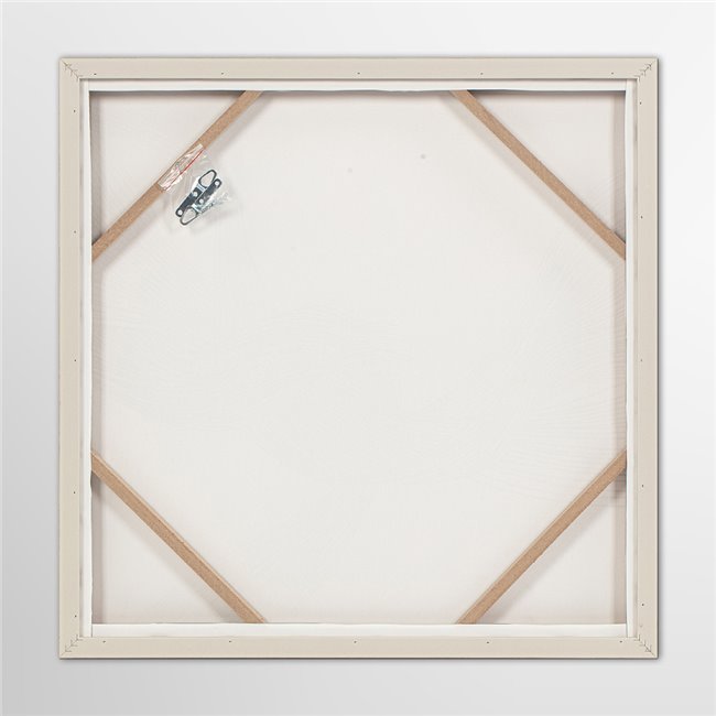 Картина на холсте Golden Swirl, 60x60cm