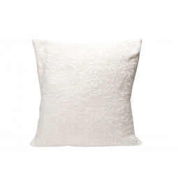 Decorative pillowcase Flakes II, cream colour, 60x60cm