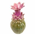Vase Pink, ceramic, H27.5x14.5x14.5cm