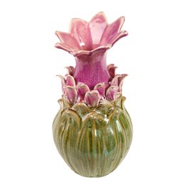 Vase Pink, ceramic, H27.5x14.5x14.5cm