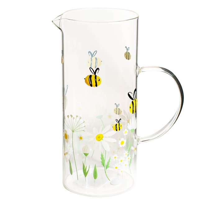 Pitcher Honey, glass, 1500ml, H23x17x10cm