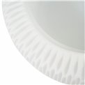 Decorative tray Dandy, white, H8cm, D30.5cm
