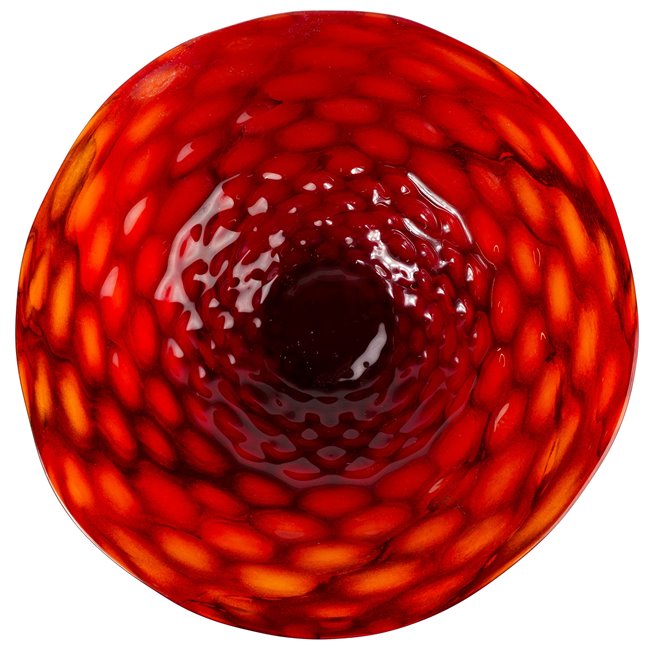 Декоративная посуда Deli Blue, красный/синий, H8cm, D40cm