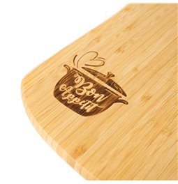 Bamboo cutting board BON APPETIT, 48x28.5cm H1.5cm