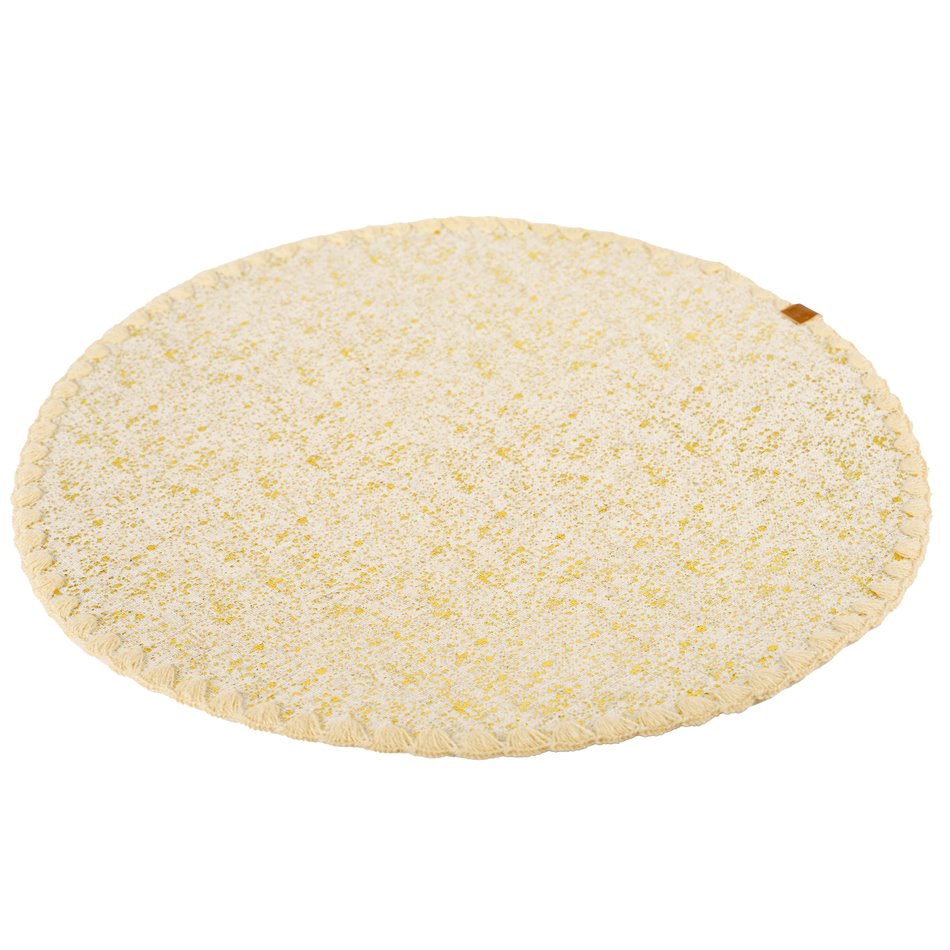 Placemat Padermino, beige, D38cm
