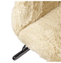 Rocking chair Amoretto YFDR-2-K, taupe, H104x69x101cm, seat height 47cm