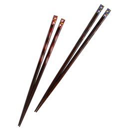 Wood chopstick 2 set, 23.5cm