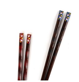 Wood chopstick 2 set, 23.5cm