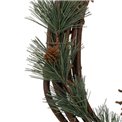 X-mas decor Hedgehog Wreath Ornament, H44x33x10cm