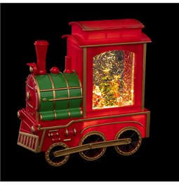 Рождественский декор WATER TRAIN, 2 LED, H22x20,7x8,5cm