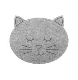 Placemat Grey cat, 30x26cm