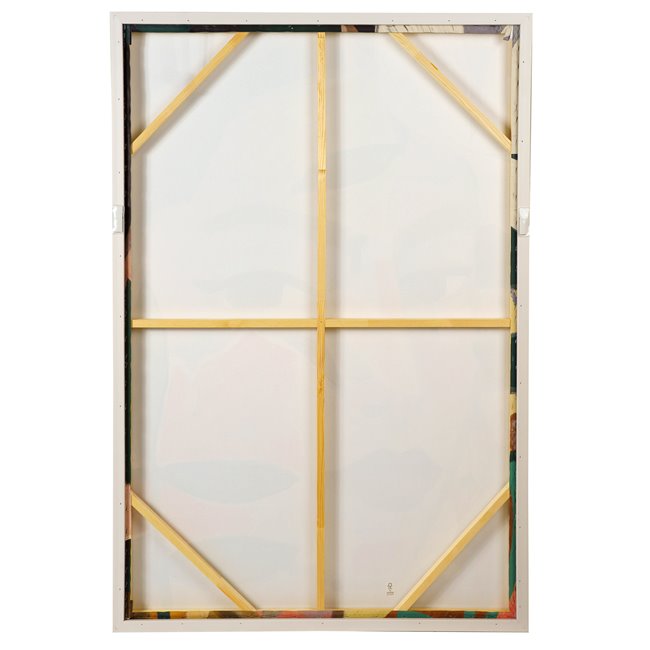 Canva Face, multi, 120x80x4.2cm