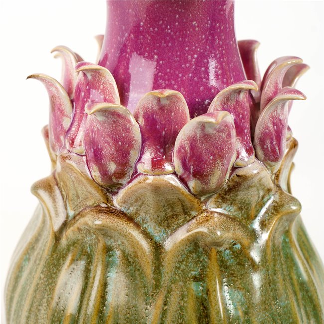 Vase Pink, ceramic, H27.5x14.5x14.5cm