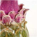 Vase Pink, ceramic, H27.5x14.5x14.5cm