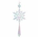 Christmas decor Snowflake rainbow, 24cm