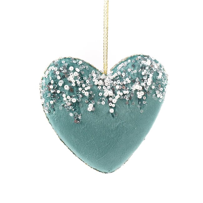 Christmas decor Heart, 12x13x4cm