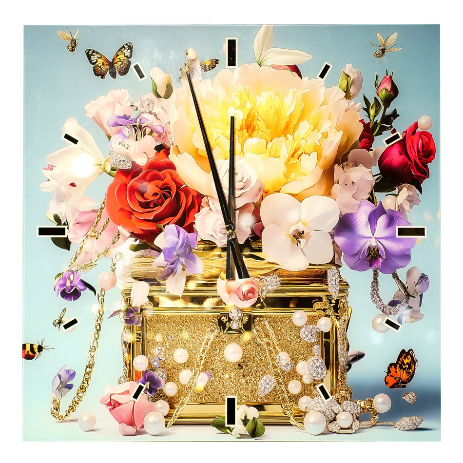 Настенные часы - картина Miracle, 60x60cm