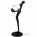 Floor lamp Rammus II black, H180x80x60cm, E27x6 40W(MAX)