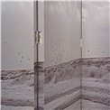 Room screen Beach Idyll, 2 sided, H180x120x2.5cm