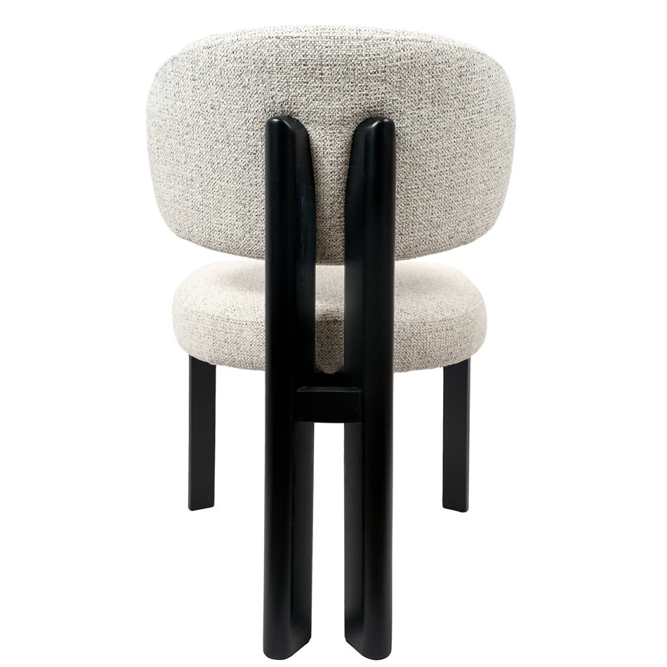 Dining chair Oliveira grey 104, H84x52.5x61cm