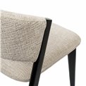 Dining chair Oliveri beige 6, H80.5x51x57cm