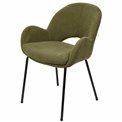 Dining chair Tirnova green, H82x61x59cm, seat height 48.5cm
