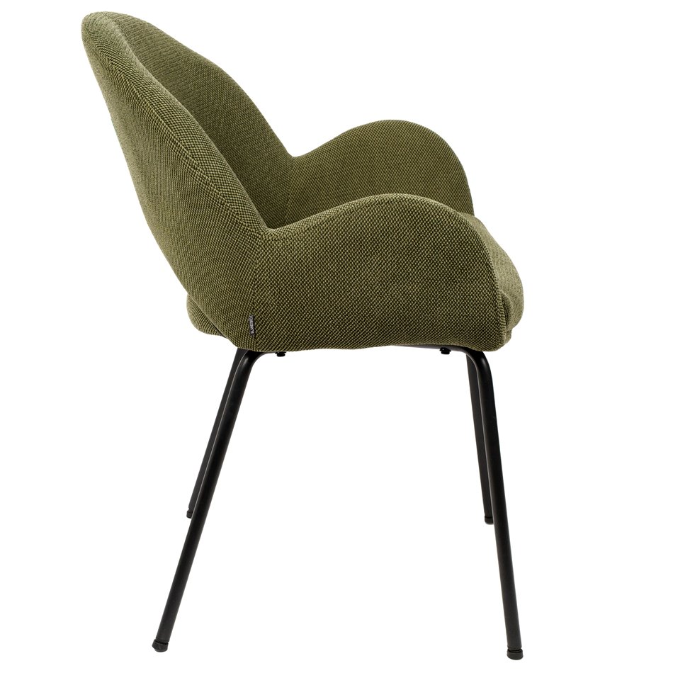 Обеденный стул Tirnova green, зеленый, H82x61x59cm, высота сиденья 48.5cm